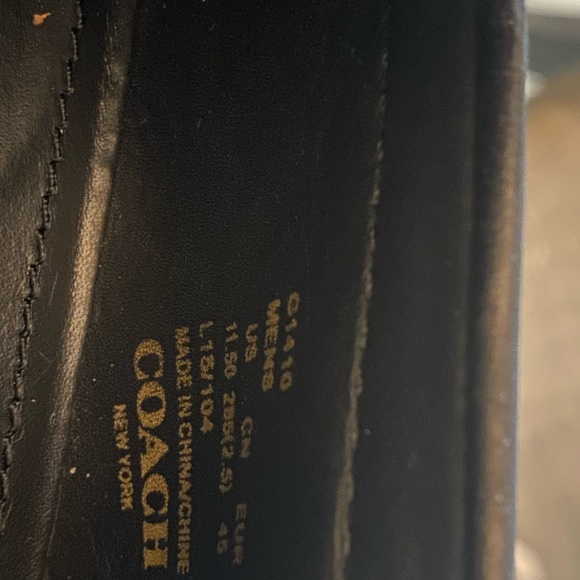 Men’s Coach shoes size 11.5 - Picture 6 of 8